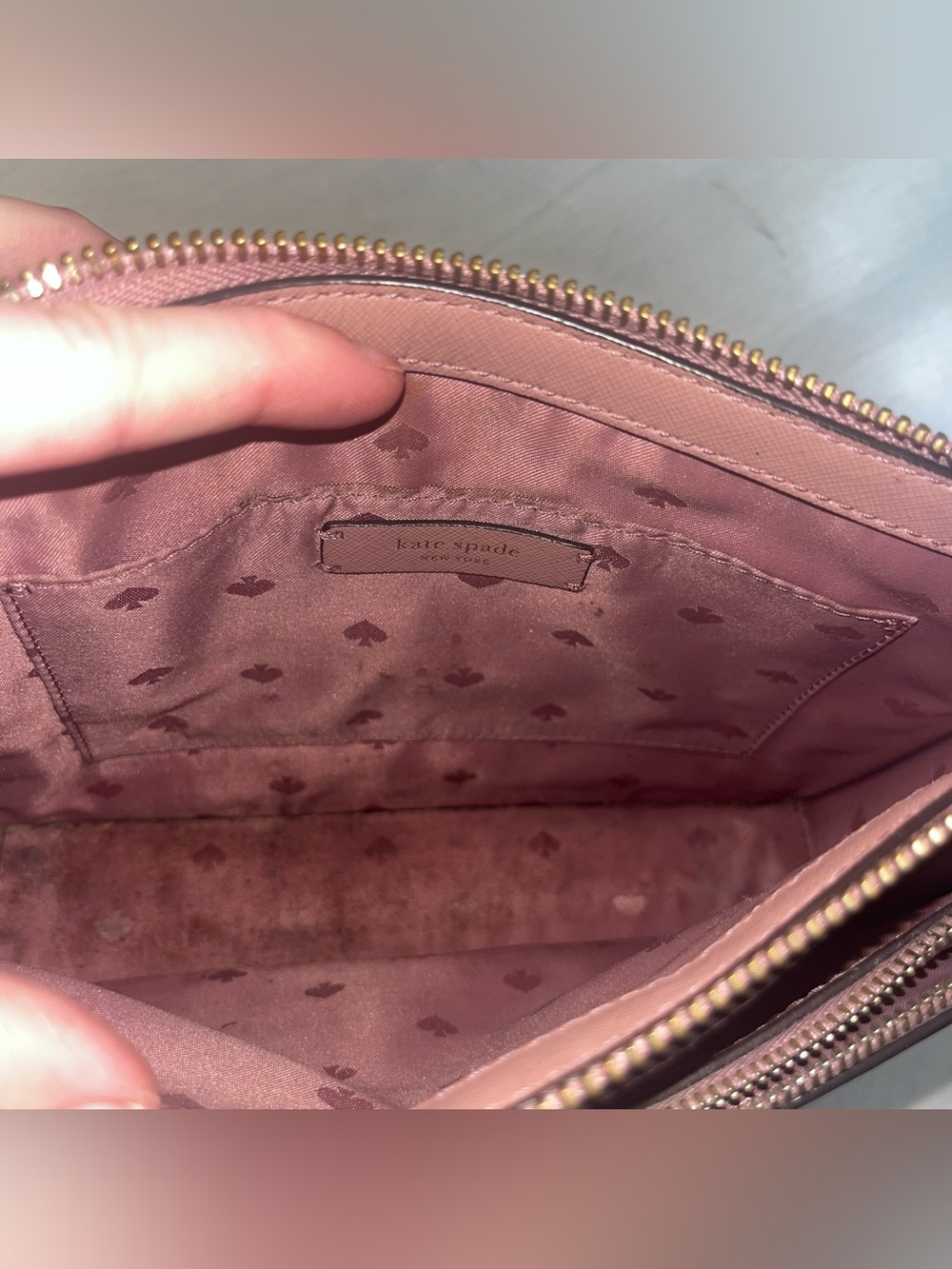 Kate Spade Dusty Peony Crossbody Purse - Picture 8 of 9